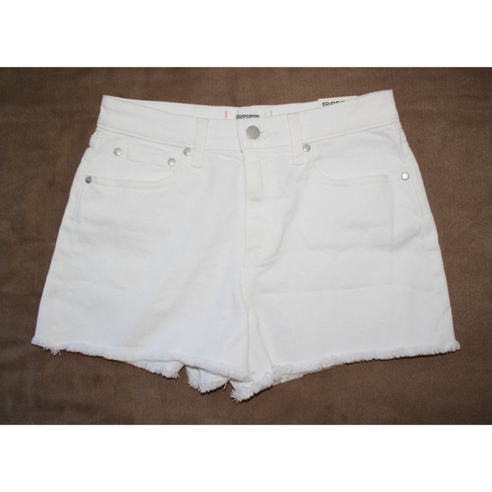 High Waisted Victoria's Secret White Jean Denim Shorts Victoria's Secret
